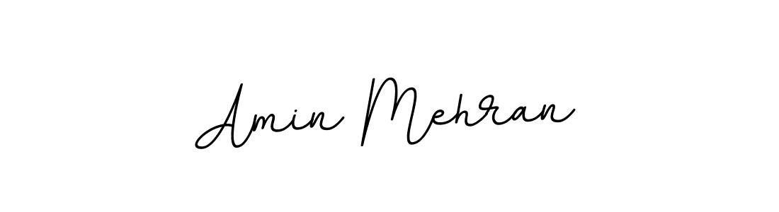 How to make Amin Mehran name signature. Use BallpointsItalic-DORy9 style for creating short signs online. This is the latest handwritten sign. Amin Mehran signature style 11 images and pictures png