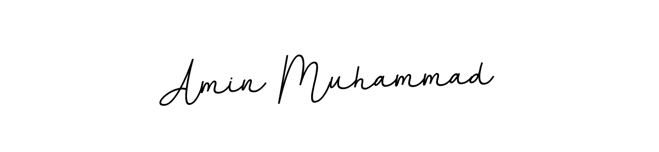Design your own signature with our free online signature maker. With this signature software, you can create a handwritten (BallpointsItalic-DORy9) signature for name Amin Muhammad. Amin Muhammad signature style 11 images and pictures png
