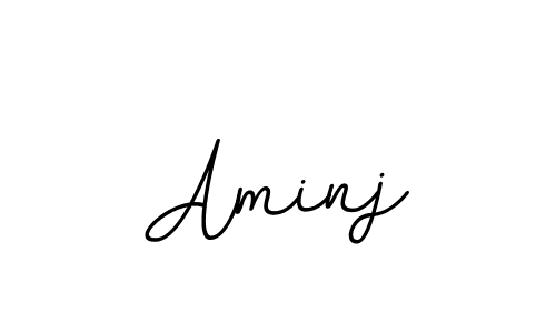 The best way (BallpointsItalic-DORy9) to make a short signature is to pick only two or three words in your name. The name Aminj include a total of six letters. For converting this name. Aminj signature style 11 images and pictures png