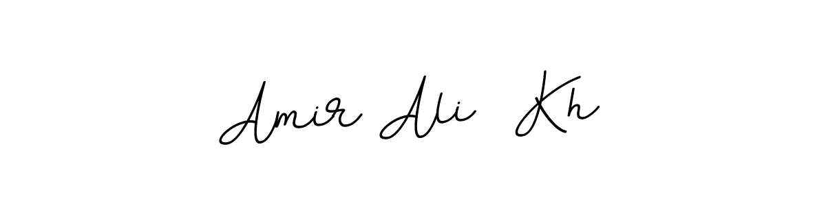 Use a signature maker to create a handwritten signature online. With this signature software, you can design (BallpointsItalic-DORy9) your own signature for name Amir Ali  Kh. Amir Ali  Kh signature style 11 images and pictures png