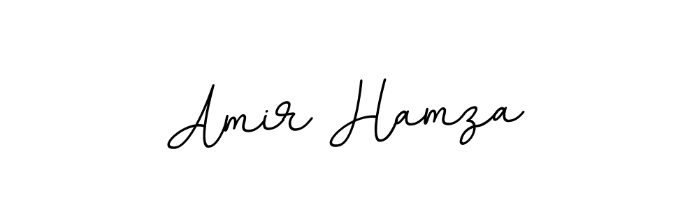 How to make Amir Hamza name signature. Use BallpointsItalic-DORy9 style for creating short signs online. This is the latest handwritten sign. Amir Hamza signature style 11 images and pictures png