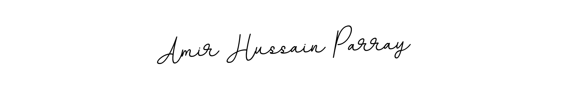 The best way (BallpointsItalic-DORy9) to make a short signature is to pick only two or three words in your name. The name Amir Hussain Parray include a total of six letters. For converting this name. Amir Hussain Parray signature style 11 images and pictures png