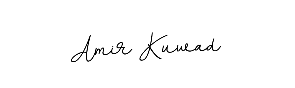 This is the best signature style for the Amir Kuwad name. Also you like these signature font (BallpointsItalic-DORy9). Mix name signature. Amir Kuwad signature style 11 images and pictures png