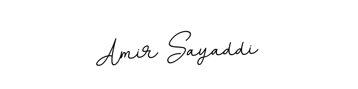 You should practise on your own different ways (BallpointsItalic-DORy9) to write your name (Amir Sayaddi) in signature. don't let someone else do it for you. Amir Sayaddi signature style 11 images and pictures png