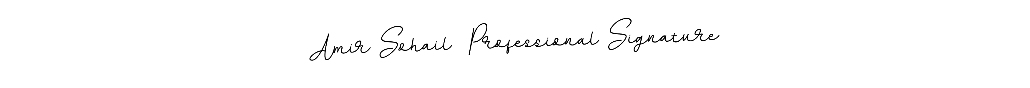 BallpointsItalic-DORy9 is a professional signature style that is perfect for those who want to add a touch of class to their signature. It is also a great choice for those who want to make their signature more unique. Get Amir Sohail  Professional Signature name to fancy signature for free. Amir Sohail  Professional Signature signature style 11 images and pictures png
