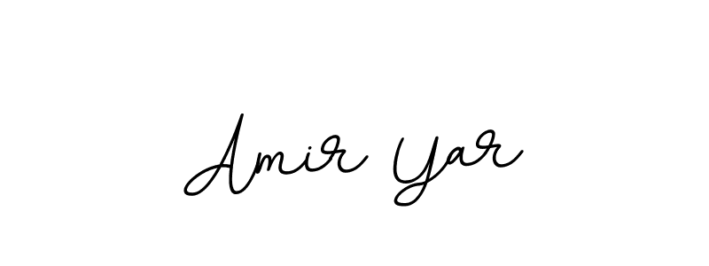 You should practise on your own different ways (BallpointsItalic-DORy9) to write your name (Amir Yar) in signature. don't let someone else do it for you. Amir Yar signature style 11 images and pictures png