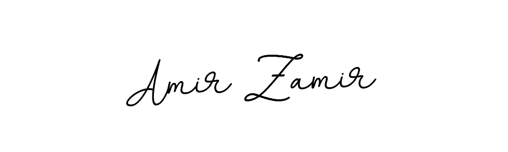 Create a beautiful signature design for name Amir Zamir. With this signature (BallpointsItalic-DORy9) fonts, you can make a handwritten signature for free. Amir Zamir signature style 11 images and pictures png