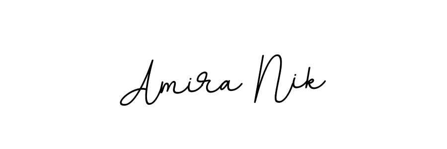 How to make Amira Nik signature? BallpointsItalic-DORy9 is a professional autograph style. Create handwritten signature for Amira Nik name. Amira Nik signature style 11 images and pictures png