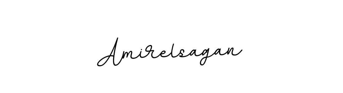 Use a signature maker to create a handwritten signature online. With this signature software, you can design (BallpointsItalic-DORy9) your own signature for name Amirelsagan. Amirelsagan signature style 11 images and pictures png