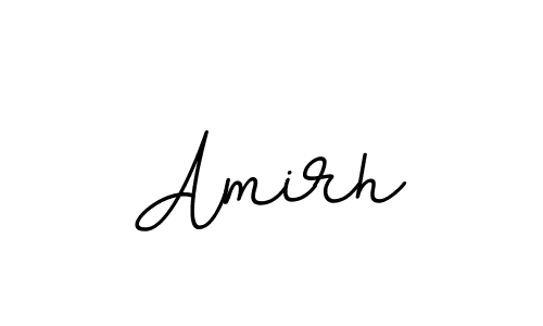 Create a beautiful signature design for name Amirh. With this signature (BallpointsItalic-DORy9) fonts, you can make a handwritten signature for free. Amirh signature style 11 images and pictures png
