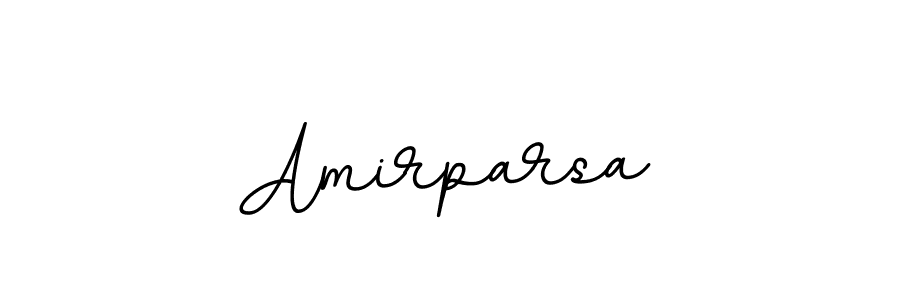 Design your own signature with our free online signature maker. With this signature software, you can create a handwritten (BallpointsItalic-DORy9) signature for name Amirparsa. Amirparsa signature style 11 images and pictures png