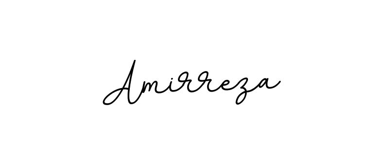 Design your own signature with our free online signature maker. With this signature software, you can create a handwritten (BallpointsItalic-DORy9) signature for name Amirreza. Amirreza signature style 11 images and pictures png