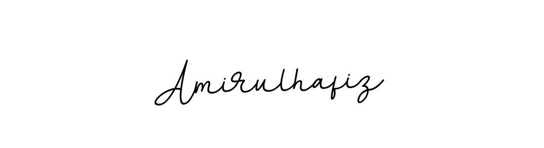 Also we have Amirulhafiz name is the best signature style. Create professional handwritten signature collection using BallpointsItalic-DORy9 autograph style. Amirulhafiz signature style 11 images and pictures png