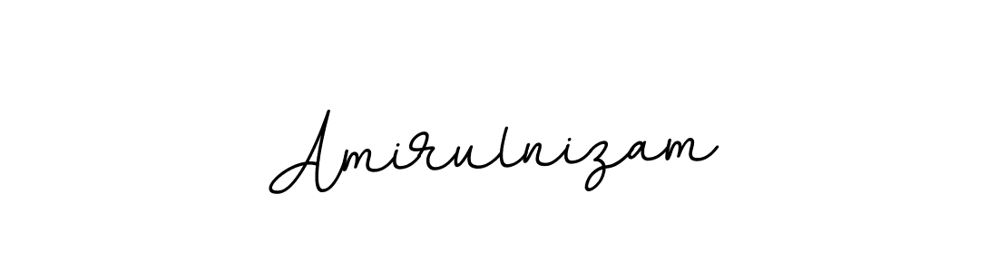 if you are searching for the best signature style for your name Amirulnizam. so please give up your signature search. here we have designed multiple signature styles  using BallpointsItalic-DORy9. Amirulnizam signature style 11 images and pictures png