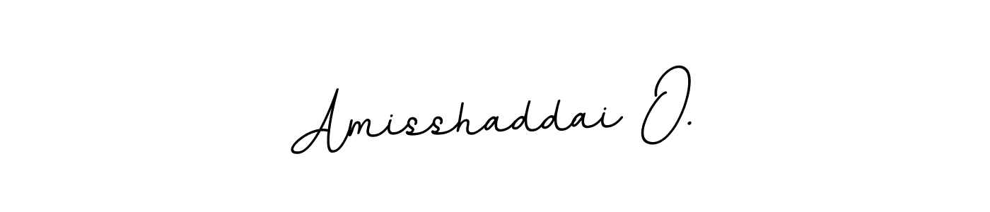 Use a signature maker to create a handwritten signature online. With this signature software, you can design (BallpointsItalic-DORy9) your own signature for name Amisshaddai O.. Amisshaddai O. signature style 11 images and pictures png