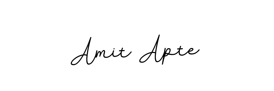 Also we have Amit Apte name is the best signature style. Create professional handwritten signature collection using BallpointsItalic-DORy9 autograph style. Amit Apte signature style 11 images and pictures png