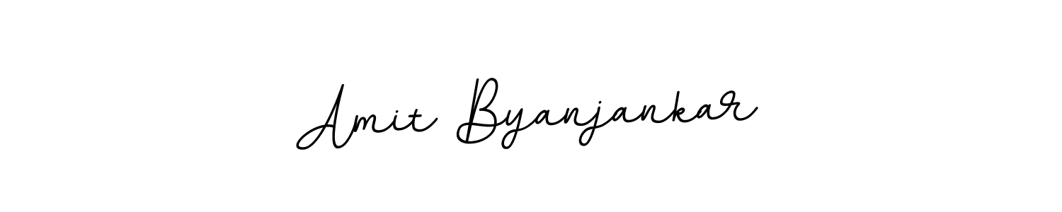 This is the best signature style for the Amit Byanjankar name. Also you like these signature font (BallpointsItalic-DORy9). Mix name signature. Amit Byanjankar signature style 11 images and pictures png