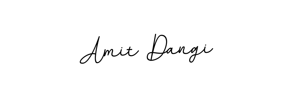 Create a beautiful signature design for name Amit Dangi. With this signature (BallpointsItalic-DORy9) fonts, you can make a handwritten signature for free. Amit Dangi signature style 11 images and pictures png