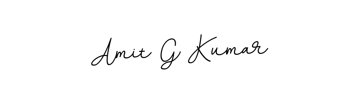 Create a beautiful signature design for name Amit G Kumar. With this signature (BallpointsItalic-DORy9) fonts, you can make a handwritten signature for free. Amit G Kumar signature style 11 images and pictures png