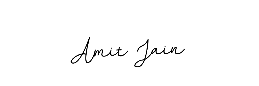 Use a signature maker to create a handwritten signature online. With this signature software, you can design (BallpointsItalic-DORy9) your own signature for name Amit Jain. Amit Jain signature style 11 images and pictures png