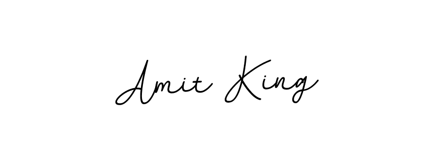 Create a beautiful signature design for name Amit King. With this signature (BallpointsItalic-DORy9) fonts, you can make a handwritten signature for free. Amit King signature style 11 images and pictures png