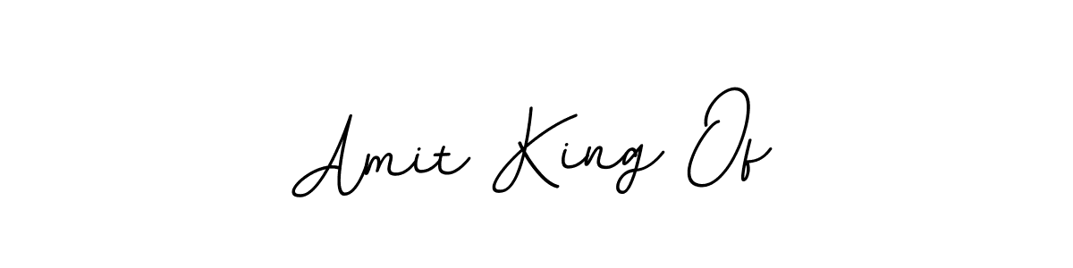 Also we have Amit King Of name is the best signature style. Create professional handwritten signature collection using BallpointsItalic-DORy9 autograph style. Amit King Of signature style 11 images and pictures png