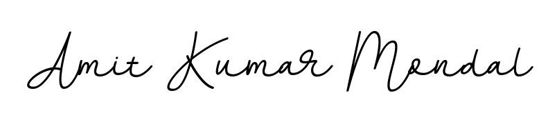 Download transparent PNG signature for name Amit Kumar Mondal styled with BallpointsItalic-DORy9 font. Ready to paste directly into PDF and Word agreements. Amit Kumar Mondal signature style 11 images and pictures png
