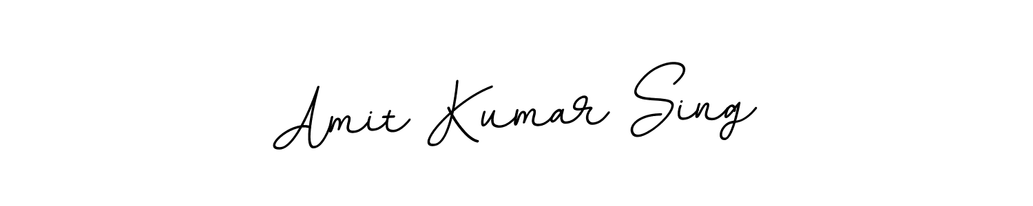 Amit Kumar Sing stylish signature style. Best Handwritten Sign (BallpointsItalic-DORy9) for my name. Handwritten Signature Collection Ideas for my name Amit Kumar Sing. Amit Kumar Sing signature style 11 images and pictures png