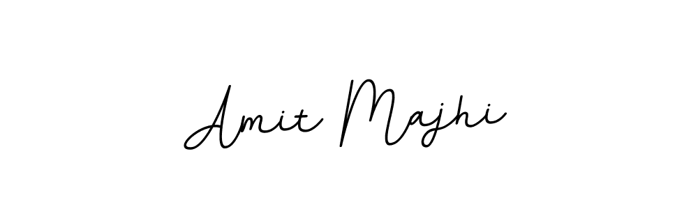 Use a signature maker to create a handwritten signature online. With this signature software, you can design (BallpointsItalic-DORy9) your own signature for name Amit Majhi. Amit Majhi signature style 11 images and pictures png