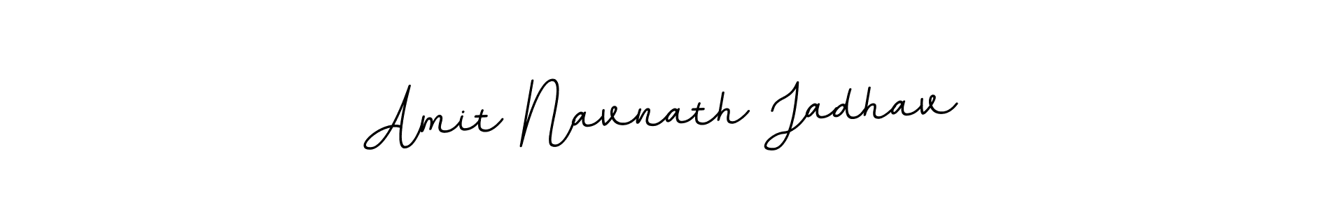 The best way (BallpointsItalic-DORy9) to make a short signature is to pick only two or three words in your name. The name Amit Navnath Jadhav include a total of six letters. For converting this name. Amit Navnath Jadhav signature style 11 images and pictures png