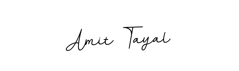 You should practise on your own different ways (BallpointsItalic-DORy9) to write your name (Amit Tayal) in signature. don't let someone else do it for you. Amit Tayal signature style 11 images and pictures png
