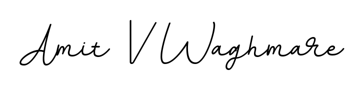 Generate high-definition signature styles for Amit V Waghmare. The BallpointsItalic-DORy9 typeface ensures crisp legibility and sophisticated design. Amit V Waghmare signature style 11 images and pictures png