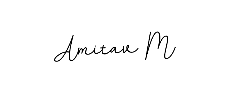 This is the best signature style for the Amitav M name. Also you like these signature font (BallpointsItalic-DORy9). Mix name signature. Amitav M signature style 11 images and pictures png