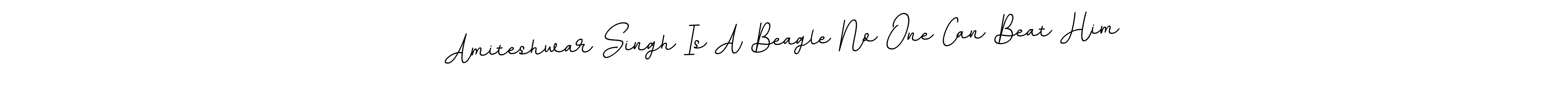Create a beautiful signature design for name Amiteshwar Singh Is A Beagle No One Can Beat Him. With this signature (BallpointsItalic-DORy9) fonts, you can make a handwritten signature for free. Amiteshwar Singh Is A Beagle No One Can Beat Him signature style 11 images and pictures png