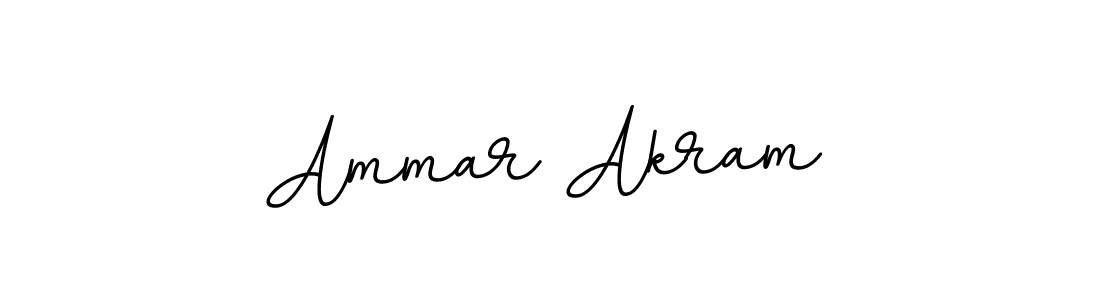 Make a beautiful signature design for name Ammar Akram. With this signature (BallpointsItalic-DORy9) style, you can create a handwritten signature for free. Ammar Akram signature style 11 images and pictures png