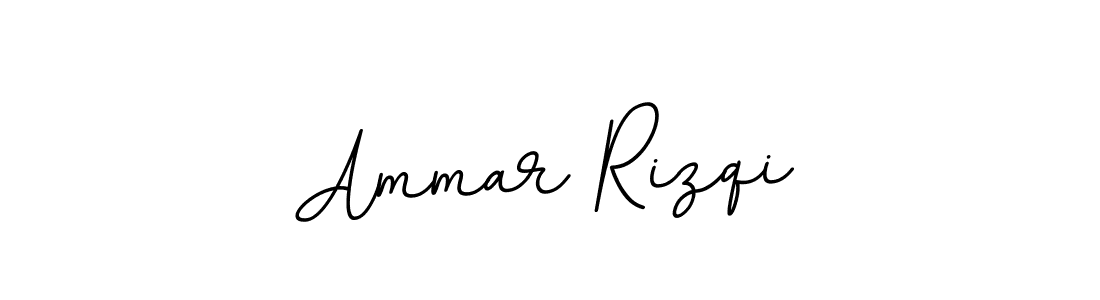 Design your own signature with our free online signature maker. With this signature software, you can create a handwritten (BallpointsItalic-DORy9) signature for name Ammar Rizqi. Ammar Rizqi signature style 11 images and pictures png