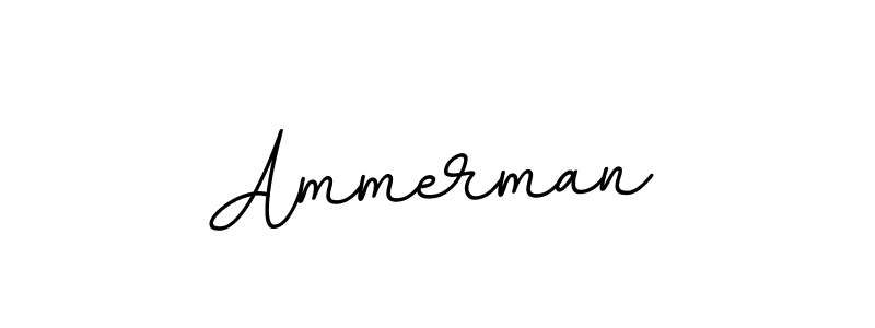 Use a signature maker to create a handwritten signature online. With this signature software, you can design (BallpointsItalic-DORy9) your own signature for name Ammerman. Ammerman signature style 11 images and pictures png