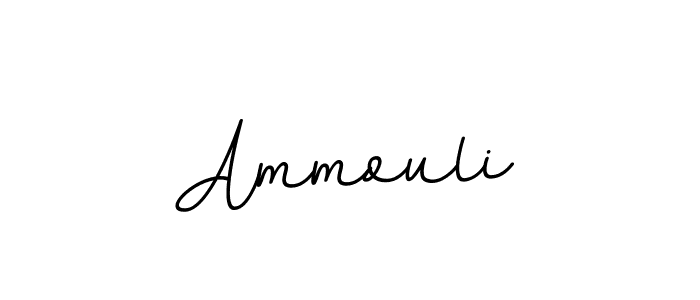 Design your own signature with our free online signature maker. With this signature software, you can create a handwritten (BallpointsItalic-DORy9) signature for name Ammouli. Ammouli signature style 11 images and pictures png