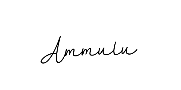 How to make Ammulu name signature. Use BallpointsItalic-DORy9 style for creating short signs online. This is the latest handwritten sign. Ammulu signature style 11 images and pictures png