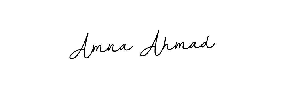 The best way (BallpointsItalic-DORy9) to make a short signature is to pick only two or three words in your name. The name Amna Ahmad include a total of six letters. For converting this name. Amna Ahmad signature style 11 images and pictures png