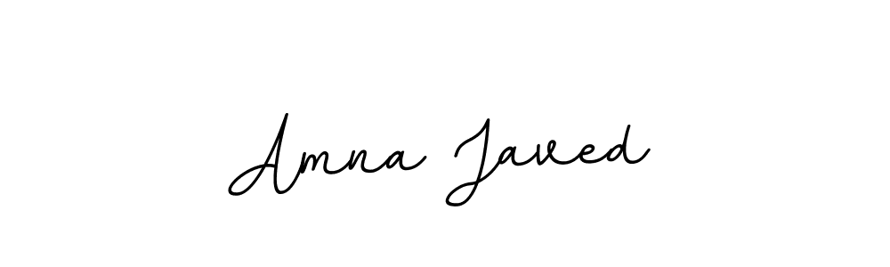 You should practise on your own different ways (BallpointsItalic-DORy9) to write your name (Amna Javed) in signature. don't let someone else do it for you. Amna Javed signature style 11 images and pictures png