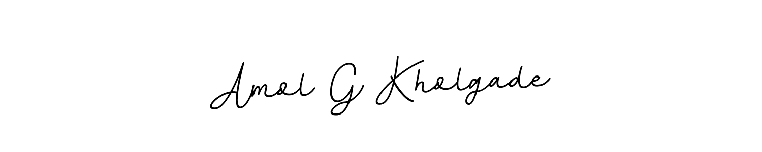 Also we have Amol G Kholgade name is the best signature style. Create professional handwritten signature collection using BallpointsItalic-DORy9 autograph style. Amol G Kholgade signature style 11 images and pictures png