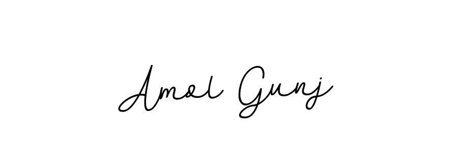 Create a beautiful signature design for name Amol Gunj. With this signature (BallpointsItalic-DORy9) fonts, you can make a handwritten signature for free. Amol Gunj signature style 11 images and pictures png