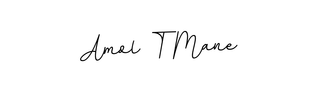 Design your own signature with our free online signature maker. With this signature software, you can create a handwritten (BallpointsItalic-DORy9) signature for name Amol T Mane. Amol T Mane signature style 11 images and pictures png