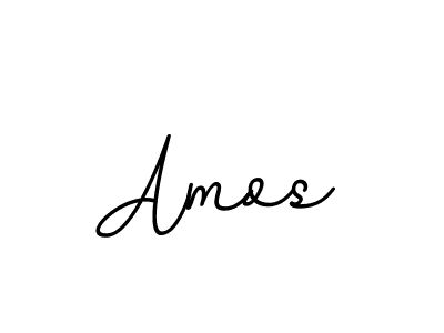Design your own signature with our free online signature maker. With this signature software, you can create a handwritten (BallpointsItalic-DORy9) signature for name Amos. Amos signature style 11 images and pictures png
