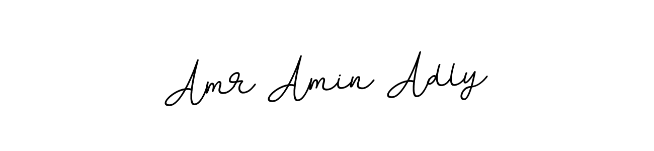 The best way (BallpointsItalic-DORy9) to make a short signature is to pick only two or three words in your name. The name Amr Amin Adly include a total of six letters. For converting this name. Amr Amin Adly signature style 11 images and pictures png