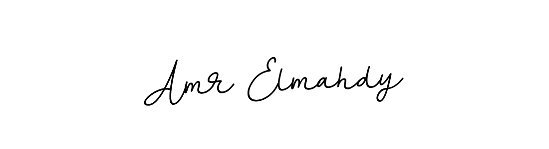 Make a beautiful signature design for name Amr Elmahdy. With this signature (BallpointsItalic-DORy9) style, you can create a handwritten signature for free. Amr Elmahdy signature style 11 images and pictures png