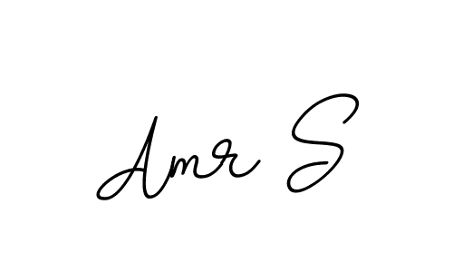 Amr S stylish signature style. Best Handwritten Sign (BallpointsItalic-DORy9) for my name. Handwritten Signature Collection Ideas for my name Amr S. Amr S signature style 11 images and pictures png