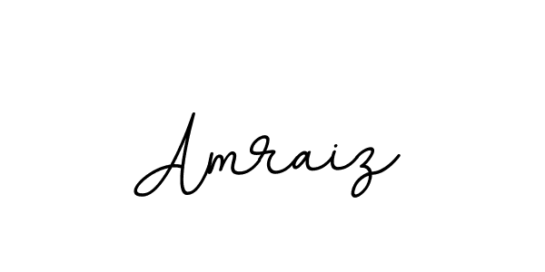 How to make Amraiz name signature. Use BallpointsItalic-DORy9 style for creating short signs online. This is the latest handwritten sign. Amraiz signature style 11 images and pictures png