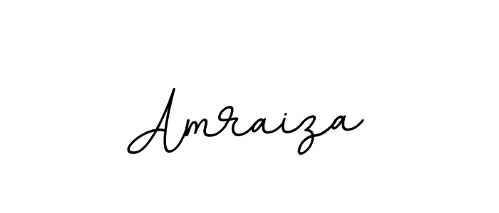 Design your own signature with our free online signature maker. With this signature software, you can create a handwritten (BallpointsItalic-DORy9) signature for name Amraiza. Amraiza signature style 11 images and pictures png